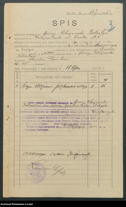 Obraz 18 z jednostki "Bolesław Chojnacki- restauracja- Pabianice"