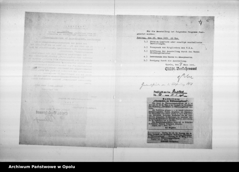 Obraz 8 z jednostki "Oberschlesien im Abstimmungskampf März 1931 Berufsschule"