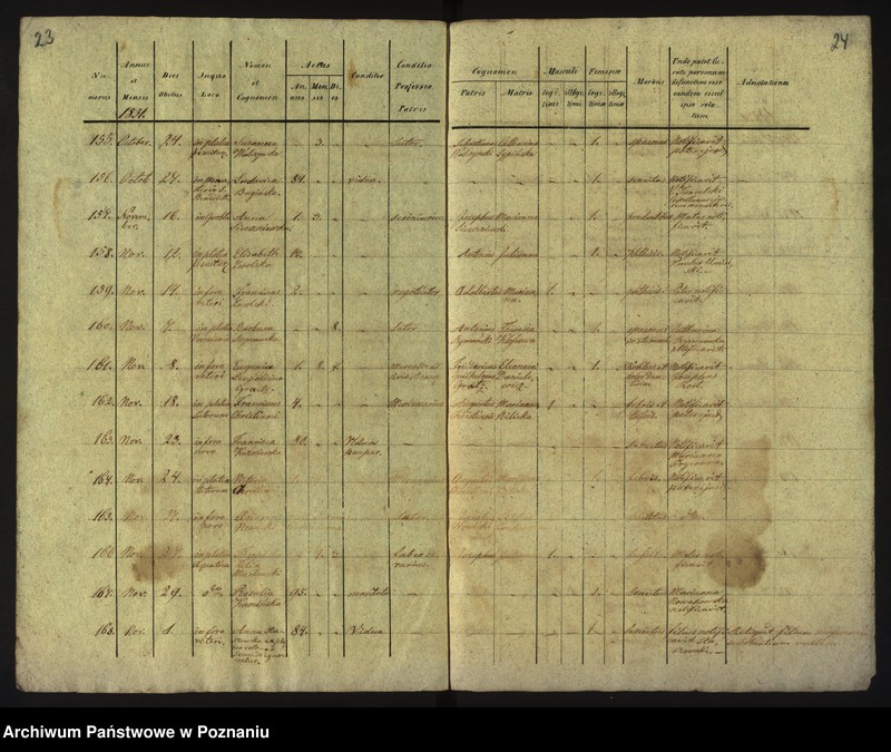 Obraz 15 z jednostki "Księga zgonów"