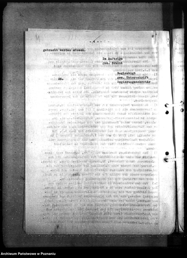 Obraz 8 z jednostki "Barackenbedarf der Ordnungspolizei - Posen: 1) Kraftwagenbaracke, 2) 2 Gefängnisbarakken, 3) 3 Baracke für Kaserne, 4) 7 - 1 Backere für Hermannstal"