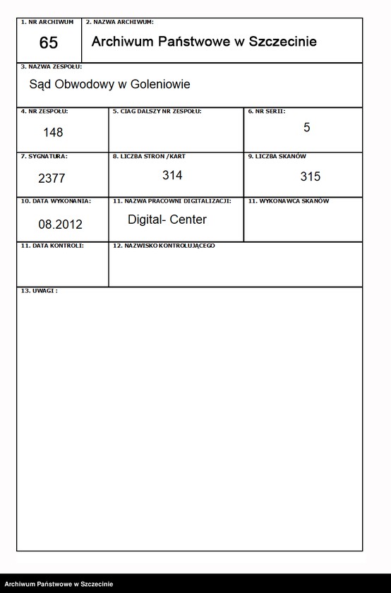 image.from.unit.number "Das Duplicat des Basenthin- und Harmsdorffschen Kirchenbuchs"