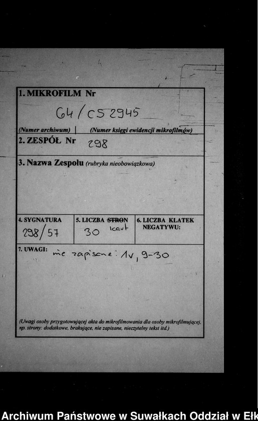 image.from.unit.number "Sterbe-Neben-Register des Preussischen Standes-Amtes Kehlen Kreis Angerburg"