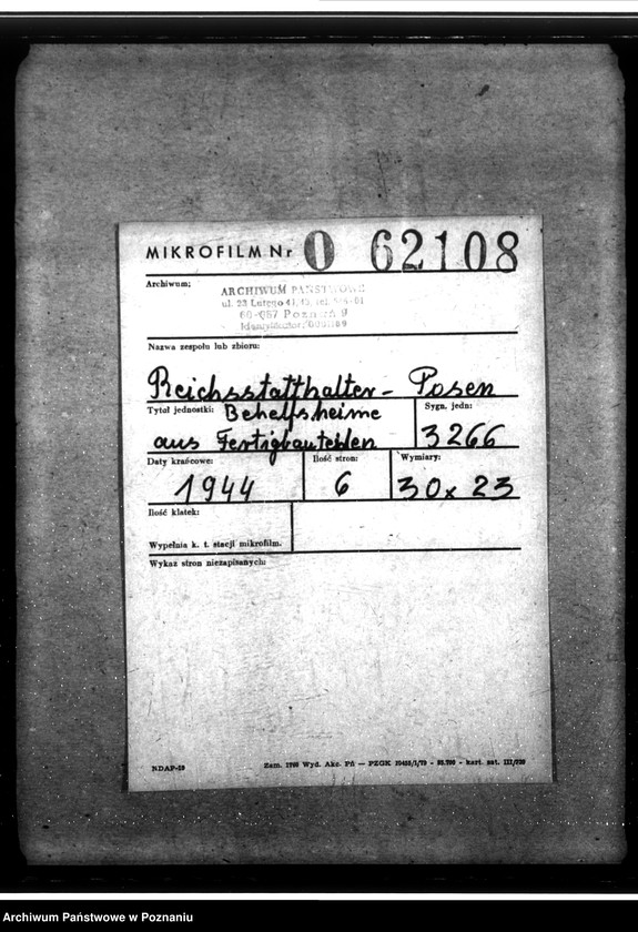 Obraz 2 z jednostki "Behelfsheime aus Fertigbauteilen"