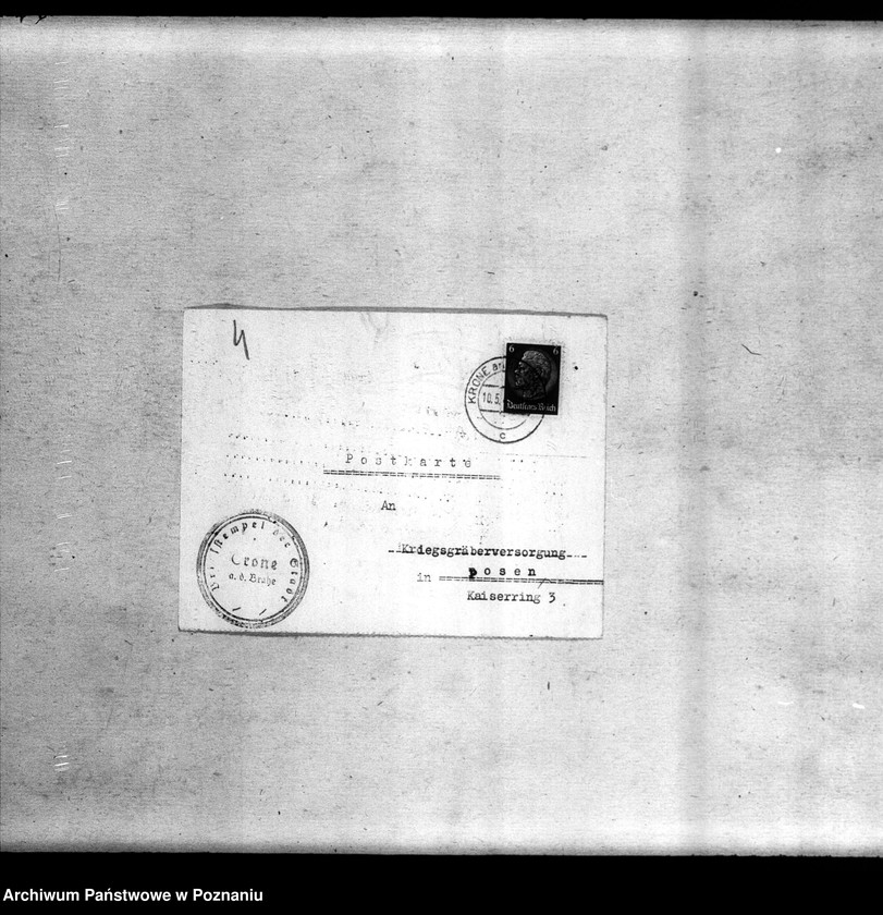 Obraz 8 z jednostki "Amtsbezirk Krone (powiat Bydgoszcz). Zgłoszenia zmarłych i zaginionych miejscowych Niemców w 1939 roku"