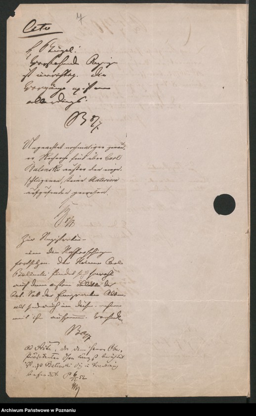 Obraz 12 z jednostki "A. betr. den polnischen Flüchtling Karl Baliński"