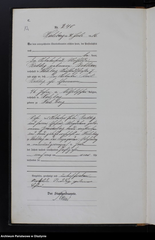 image.from.unit.number "Sterbe-Neben-Register T.I Nr 229-424"