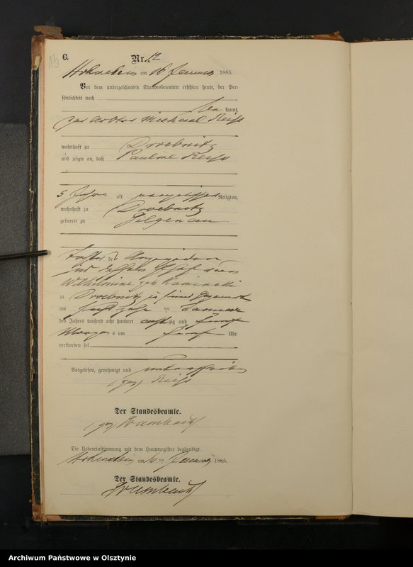 image.from.unit.number "Sterbe-Neben-Register Nr 1 - 192"