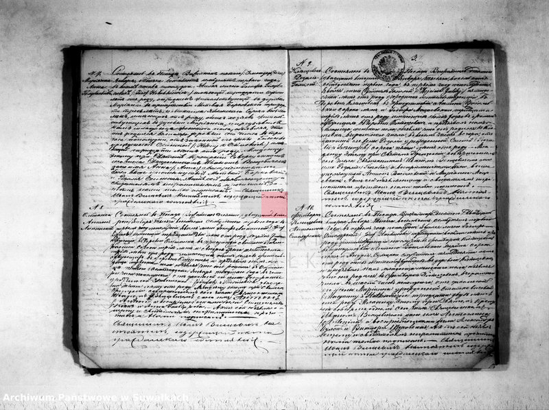 Obraz 5 z jednostki "Duplikat uroždennych, umeršich i brakosočetavšichsja rimsko-katoličeskogo vižajnskogo prichoda za 1871god"