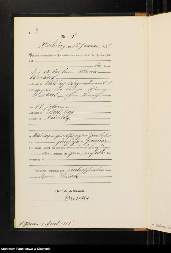 image.from.unit.number "Sterbe-Neben-Register Nr 1-171"