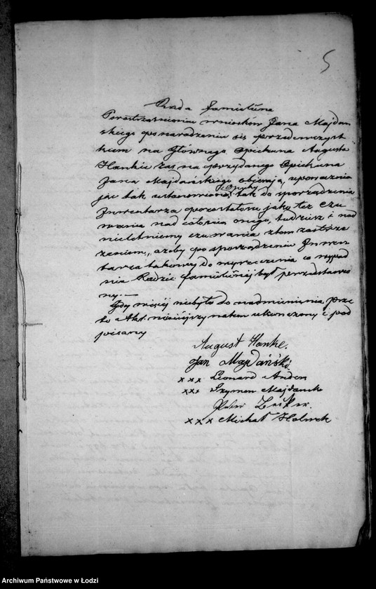 Obraz 9 z jednostki "Akta tyczące się ustanowienia opieki nad nieletnimi Brygidą i Józefem rodzeństwem Majdańskimi pozostałymi i dopełnionego spisu inwentarza pozostałości"