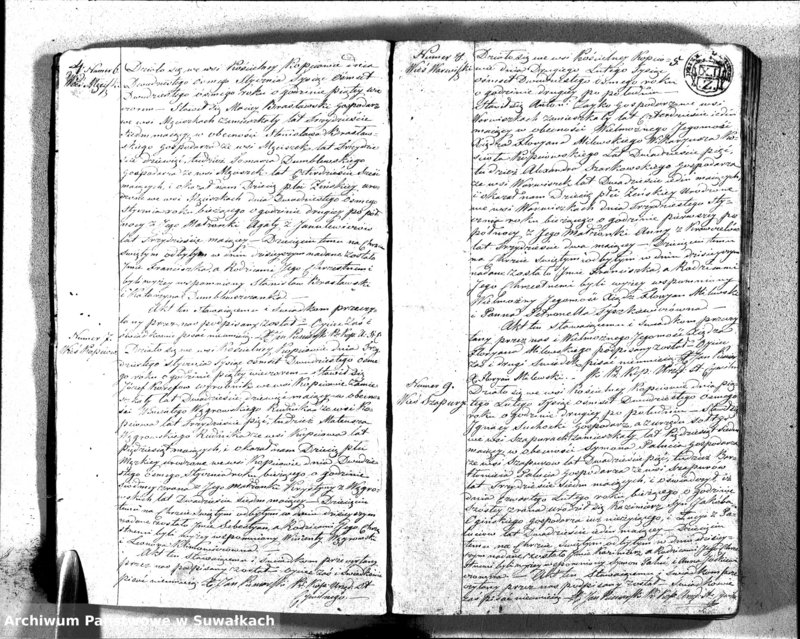 image.from.unit.number "Kięga Duplikatu Zawierajaca w sobie Akta Stanu Cywilnego od dnia 1-go Stycznia do dnia ostatniego Grudnia 1828 r. Urodzonych, Zaślubionych i Zmarłych w Parafii Kopciowskiey"