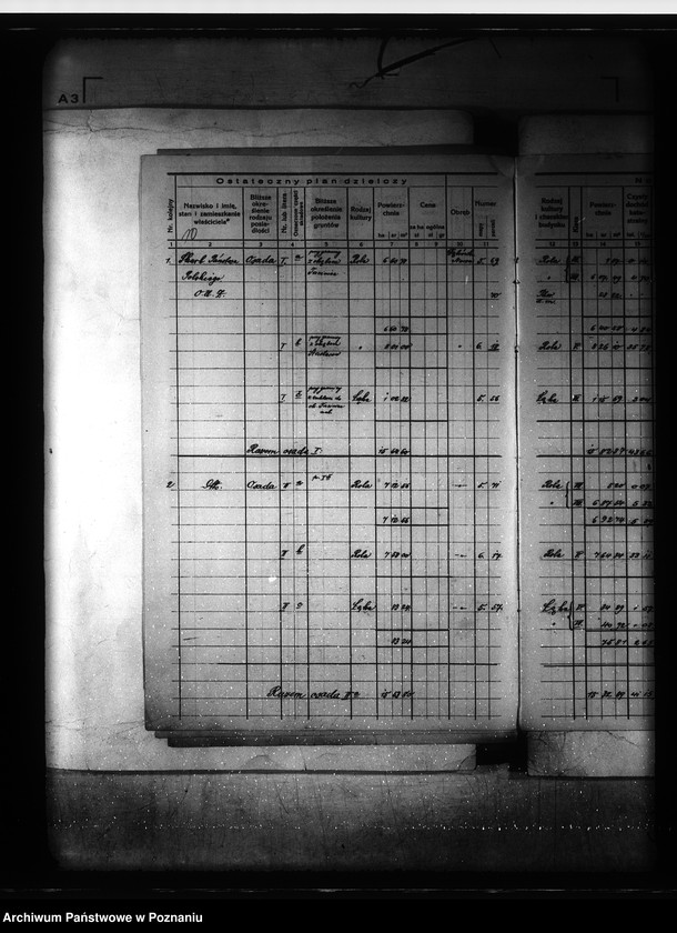 Obraz 14 z jednostki "Ostateczny rejestr pomiarowy Dąbrówki Nowej powiat bydgoski"