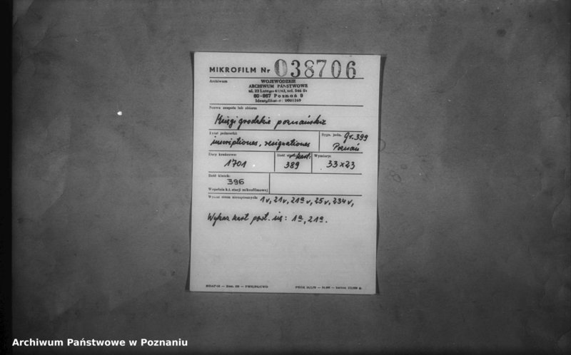 Obraz 2 z jednostki "Inscriptiones, resignationes [protocollon]"