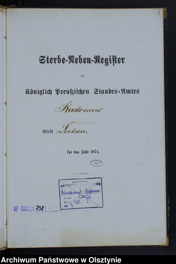 image.from.unit.number "Sterbe-Neben-Register Nr 1 - 19"