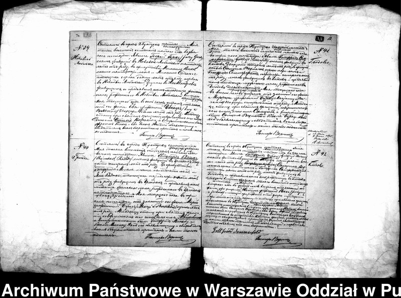 image.from.unit.number "Akta urodzeń, małżeństw i zgonów"