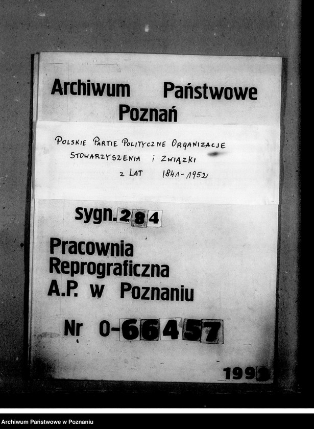 Obraz 1 z jednostki "Protokoły zebrań Zarządu Okręgu Poznańskiego"