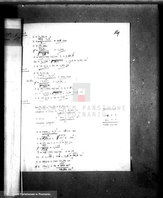 Obraz 18 z jednostki "Zatwierdzenie projektu zakładu przemysłowego /urządzenie bekoniarni/ nr 426, własność Magistrat m. Grodziska"