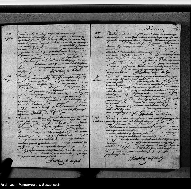 image.from.unit.number "Duplikat Aktow urodzonych, zaślubionych i Zeszłych Wyznania Mojżeszowego Okręgu Wiejsieie na Rok 1842 sporządzony"