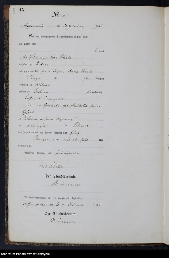 image.from.unit.number "Sterbe-Neben-Register Nr 1 - 42"