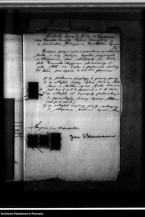 Obraz 17 z jednostki "Fabryka wyrobów mięsnych w Margoninie pow. chodzieski kocioł fabryczny nr 1432, nr woj. 813"