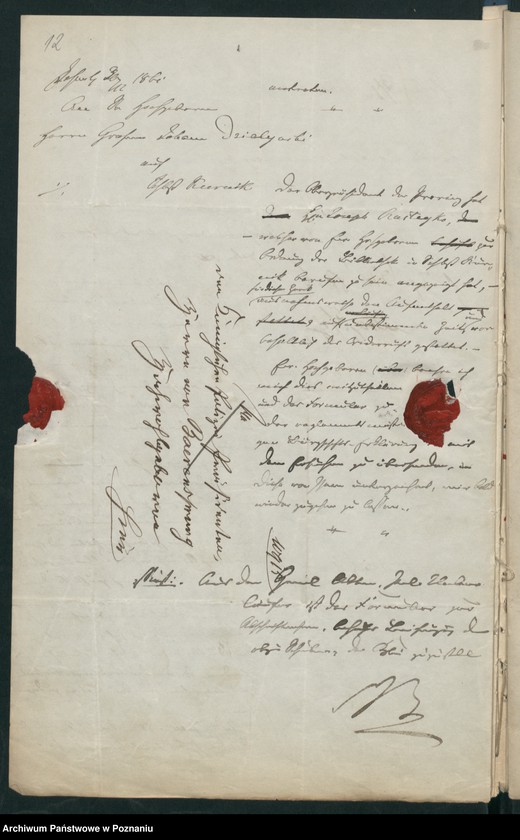 Obraz 17 z jednostki "A. betr. Josef Rusteyko, Bibliothekar des Grafen Johann Działyński"