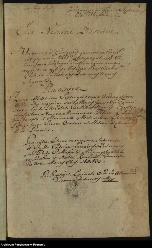 image.from.team "Akta stanu cywilnego Parafii Rzymskokatolickiej Ociąż (pow. ostrowski)"