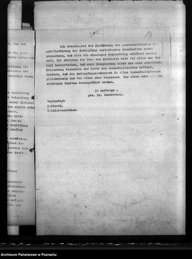 Obraz 17 z jednostki "Bekämpfung ansteckender Krankheiten"