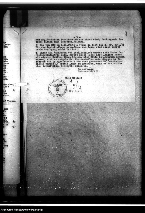 Obraz 13 z jednostki "D. W. H. - Fertigung von Betonelementen für DWH. Massivheme. Mithilfe der Wehrmacht beim DHW. Leihpferde an die Bauhilfe der Deutschen Arbeitsfront"