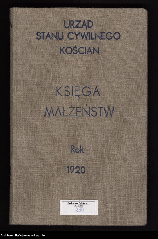 Obraz 2 z jednostki "[Księga małżeństw]"