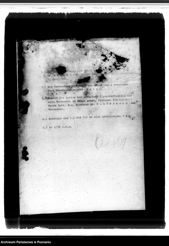 Obraz 13 z jednostki "Der Behördenleiter und sein Vertreter - allgemein"