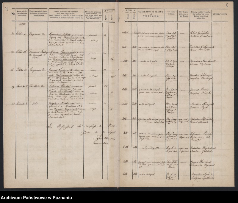 Obraz 5 z jednostki "Księga małżeństw"