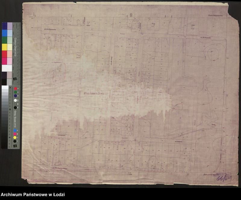 Obraz 1 z jednostki "Plan miasta Rudy Pabianickiej Sekcja 8"