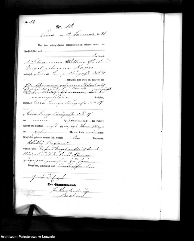 Obraz 13 z jednostki "[Księga urodzeń]"