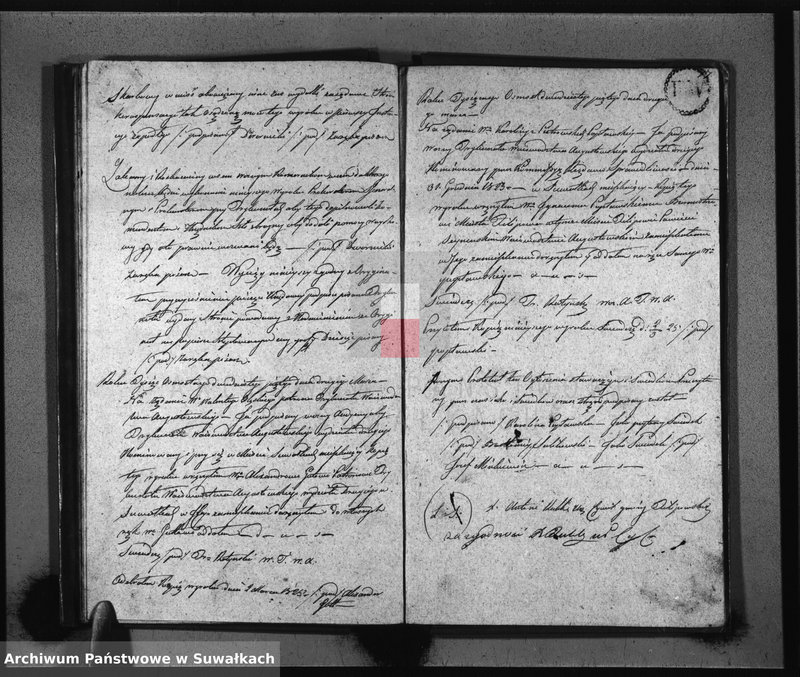 image.from.unit.number "Akta Zaślubionych Gminy Filipowskiey od dnia 1-go Stycznia aż do ostatniego grudnia 1825 Roku"