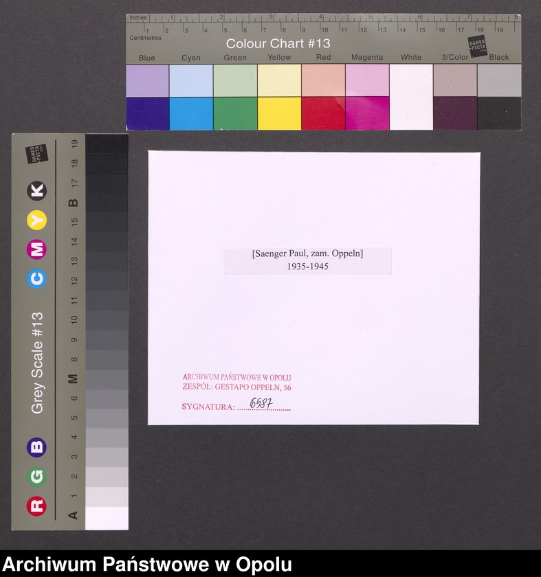 Obraz 2 z jednostki "[Saenger Paul, zam. Oppeln]"