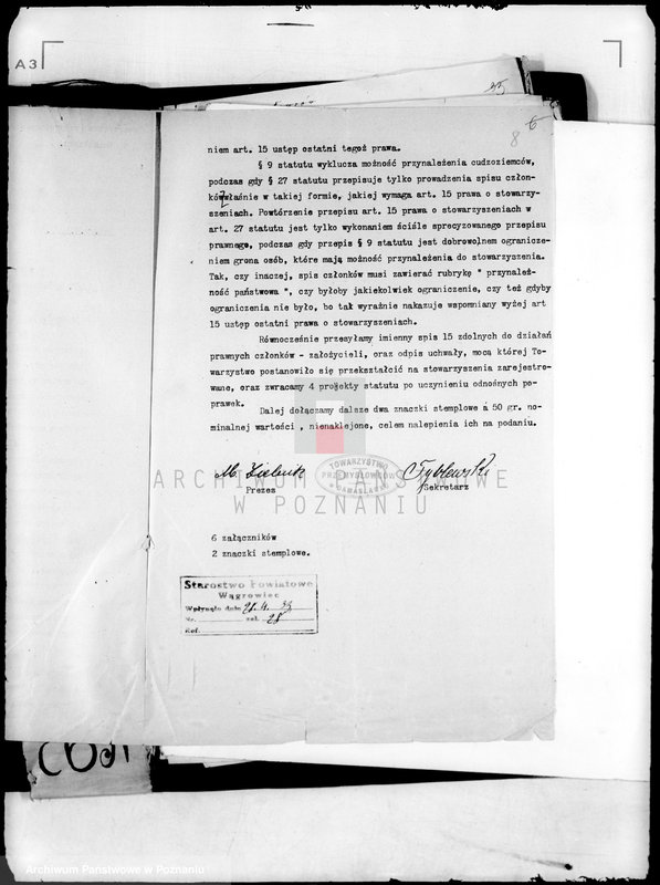 Obraz 12 z jednostki "/Towarzystwo Przemysłowców w Damasławku/"