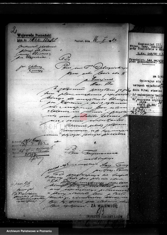 image.from.unit.number "Majętność leśna Chociszewo powiat wągrowiecki"