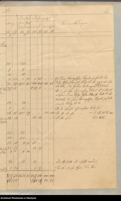 image.from.unit.number "Veranschlag der Kirchenkasse zu Seehesten"