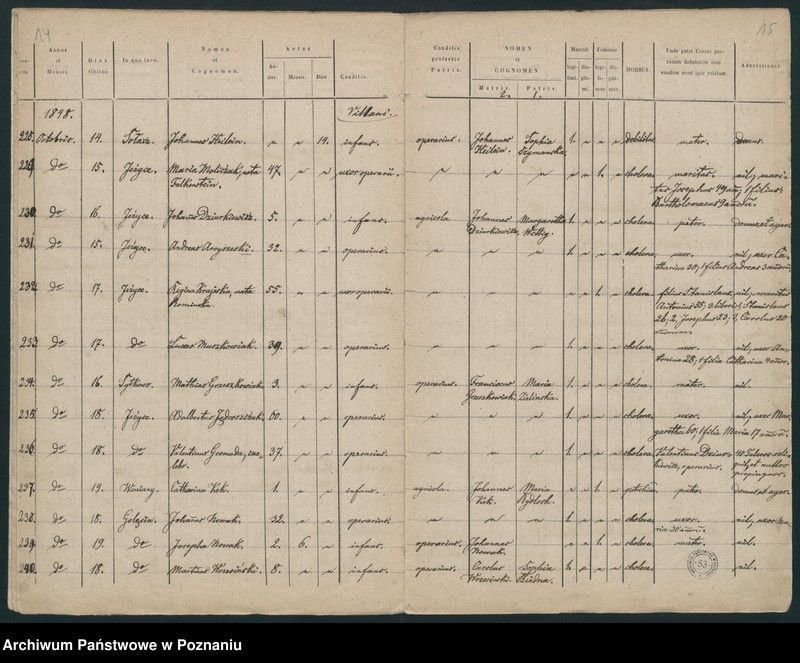 Obraz 10 z jednostki "Księga zgonów"