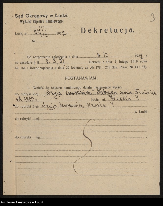 Obraz 5 z jednostki "Szyja Lewkowicz - fabryka świec"