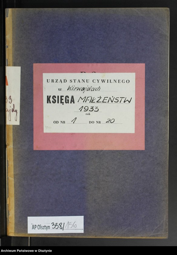 image.from.unit.number "Heirats-Neben-Register Nr 1-20"