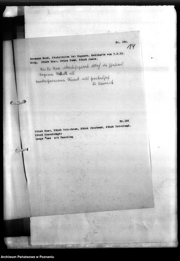 Obraz 18 z jednostki "Ausstellung von Stoffproten in Obornik (Oborniki) usw."