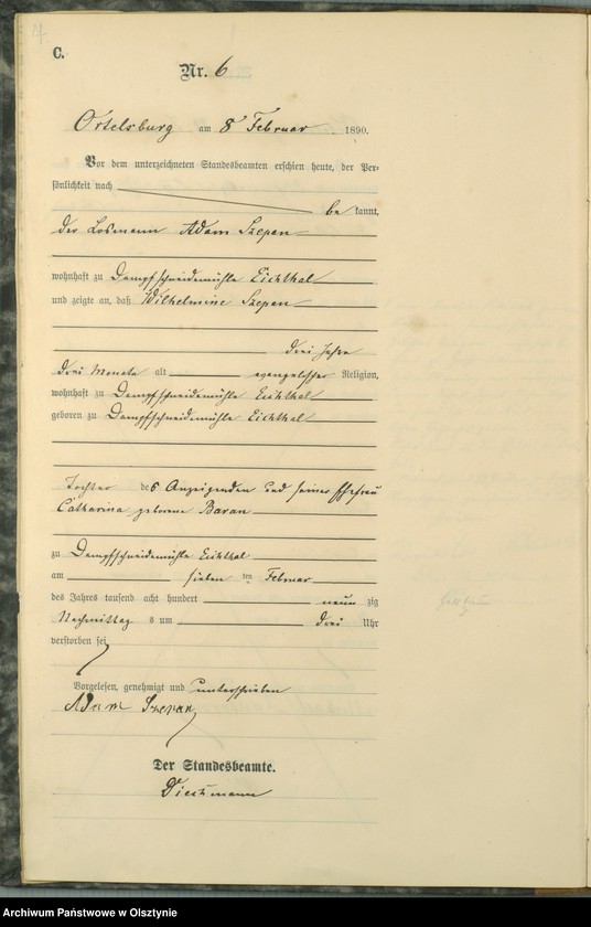 image.from.unit.number "Sterbe-Haupt-Register Nr 1 - 86"