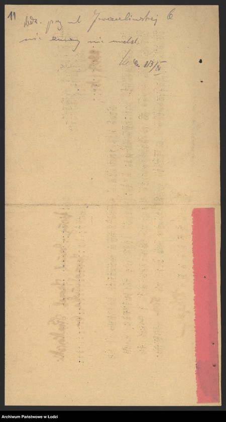 Obraz 13 z jednostki "Izrael Szmul Krakowski – sprzedaż drzewa"