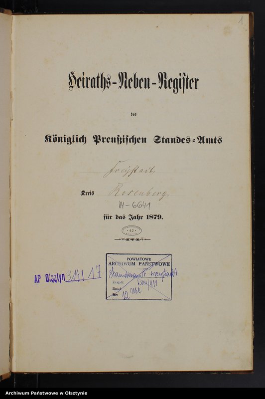 image.from.unit.number "Heiraths-Neben-Register Nr 1 - 31"