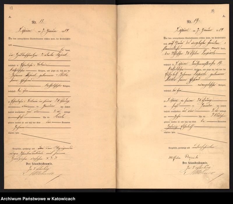 image.from.unit.number "Księga urodzeń T.1 nr 1-595"