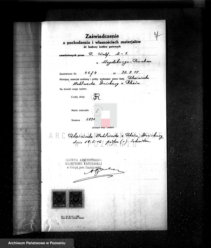 Obraz 11 z jednostki "Przenośny kocioł parowy - w maj. Krucz - Goraj pow czarnkowski"