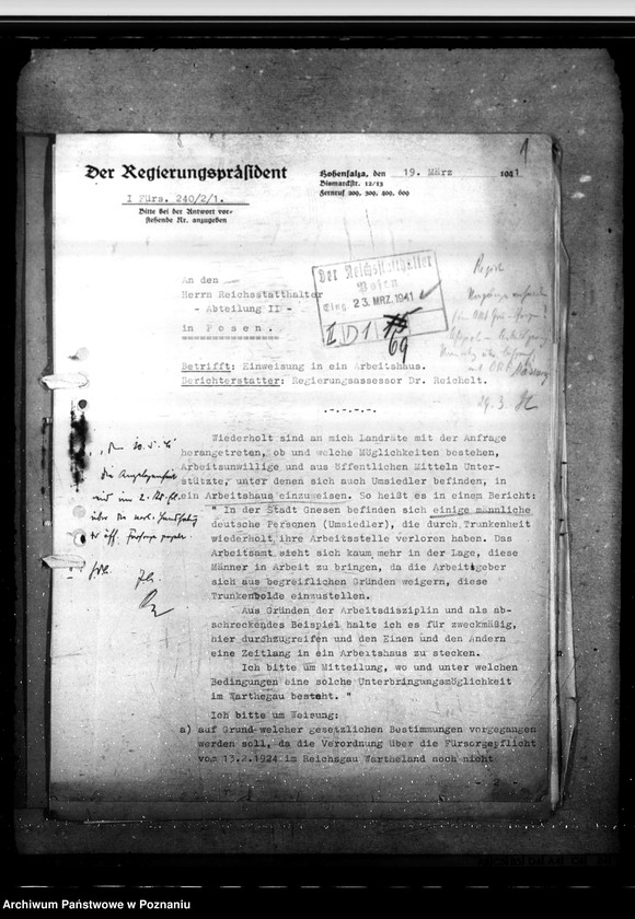 Obraz 5 z jednostki "Einwesung ins Arbeitshaus"