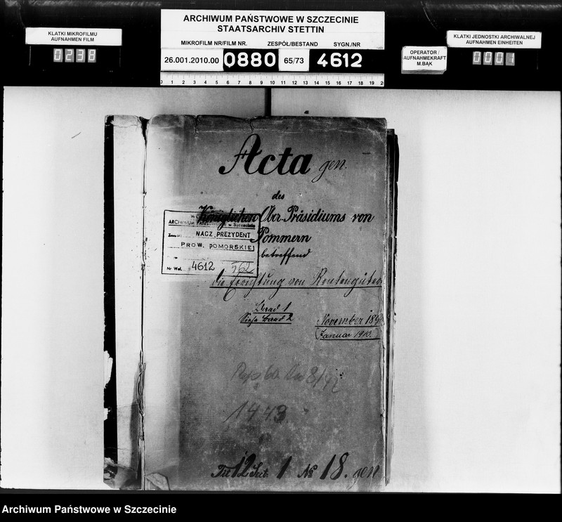 image.from.unit.number "Errichtung von Rentengütern, vol. I"