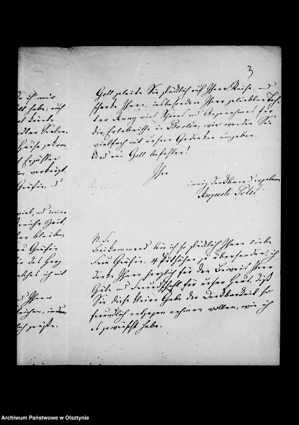 image.from.unit.number "/Agnes, Auguste, Clara, Ella, M. Pelet, Ella v. Stein, M. Pelet u. v. Wuthenow an Anna Gfin Lehndorff geb. Hahn/"